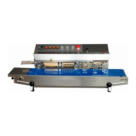 Sealer Sales Sealer Sales Horizontal Band Sealer w/ Dry Ink Coding, Stainless Steel HL-M810